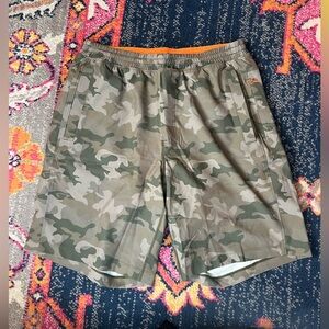 NWT Men’s Birddogs Camo Athletic Shorts/Swim Shorts